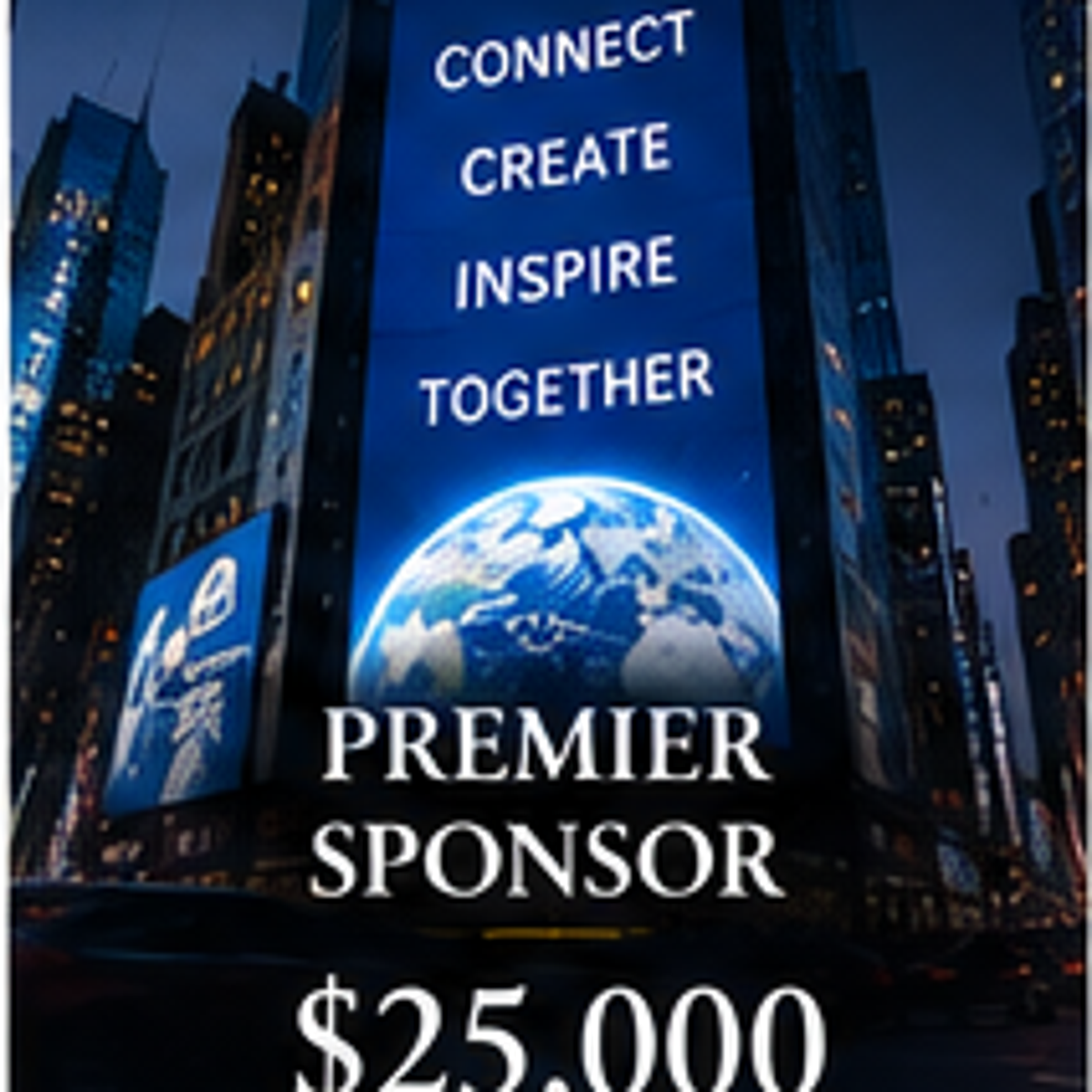 LOOK UP Times Square Premier Sponsor $25,000
