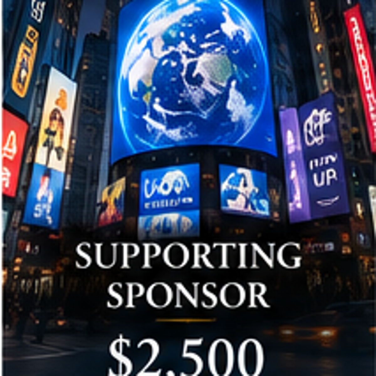 LOOK UP Times Square Supporting Sponsor $2,500